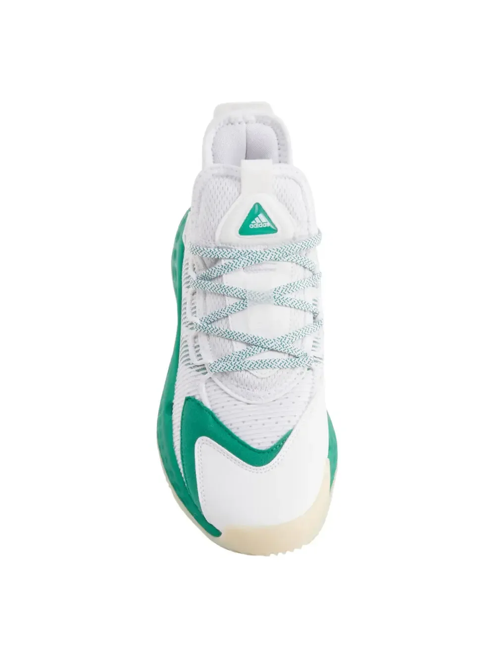 Adidas Pro Boost Low‎ Basketball Men's Shoes Color White Green Size US 18 NEW